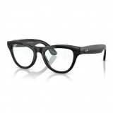 Ray-Ban Meta Skyler Standard - Shiny Black / Clear (RW4010 601/SB 52-20)