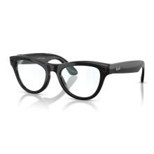 Ray-Ban Meta Skyler Standard - Shiny Black / Clear (RW4010 601/SB 52-20)