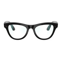 Ray-Ban Meta Skyler Standard - Shiny Black / Clear (RW4010 601/SB 52-20)