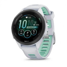Garmin Forerunner 265S Black Bezel w. Whitestone Case and Whitestone/Neo Tropic S. Band (010-02810-04/14)