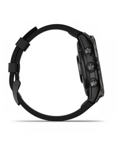 Garmin Epix Pro Gen 2 Sapphire 47mm Carbon G. DLC Tit. with B. Leather Band (010-02803-30)