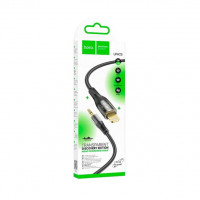 Hi-Fi Cable AUX HOCO Lightning=>AUX (UPA25) (black)