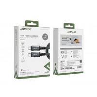 DataCable Acefast (100W/5A)(TypeC=>TypeC)(2m) Gray (C4-03)