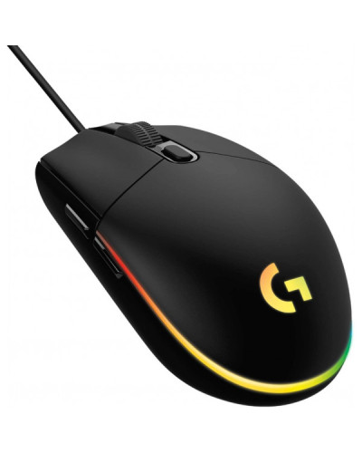 Logitech G203 Gaming Lightsync RGB Black (910-005790, 910-005796)