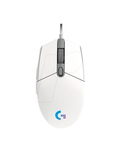 Logitech G203 Gaming Lightsync RGB White (910-005797)
