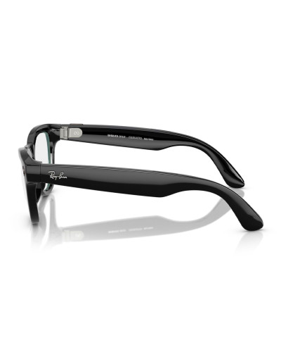 Ray-Ban Meta Skyler Standard - Shiny Black / Clear (RW4010 601/SB 52-20)