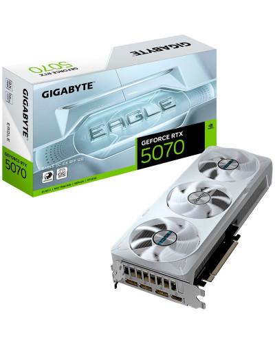 GIGABYTE GeForce RTX 5070 EAGLE OC ICE SFF 12G (GV-N5070EAGLEOC ICE-12GD)