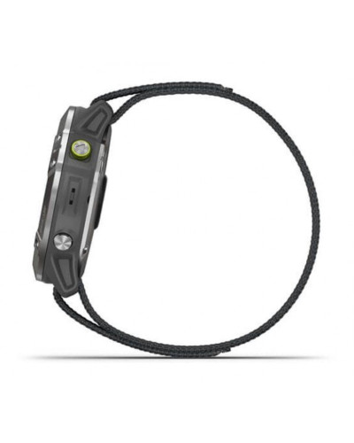 Garmin Enduro Steel with Gray UltraFit Nylon Strap (010-02408-00/10)