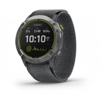 Garmin Enduro Steel with Gray UltraFit Nylon Strap (010-02408-00/10)