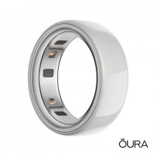 Oura Ring 4 Ceramic Cloud Size 7 (JZ90-57460-07)