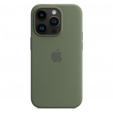 Apple iPhone 14 Pro Silicone Case with MagSafe - Olive (MQUH3)