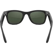 Ray-Ban Meta Wayfarer Gen 2 LargeShiny Black Frame/Clear to Graphite Green Transit.Lens. RW4012 601/1M 53-22