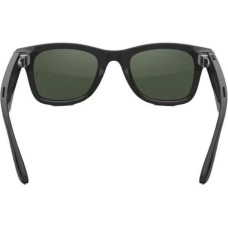 Ray-Ban Meta Wayfarer Gen 2 LargeShiny Black Frame/Clear to Graphite Green Transit.Lens. RW4012 601/1M 53-22