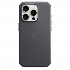 Apple iPhone 15 Pro Max FineWoven Case with MagSafe - Black (MT4V3)