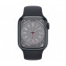 Apple Watch Series 8 GPS 45mm Midnight Aluminum Case w. Midnight Sport Band - M/L (MNUL3)