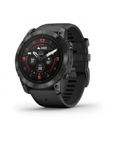 Garmin Epix Pro Gen 2 Sapphire 51mm Carbon G. DLC Tit. with Black Band (010-02804-00/01/53)