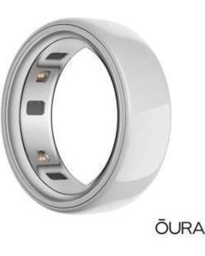 Oura Ring 4 Ceramic Cloud Size 8 (JZ90-57460-08)