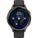 Garmin Venu 4 41mm Slate with Black Silicone Band (010-03013-02)
