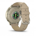 Garmin Venu 4 41mm Lunar Gold with Light Sand Leather Band (010-03013-03)