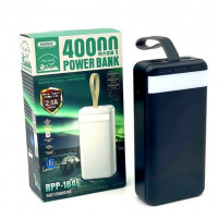 PowerBank REMAX LED (40000mAh) (RPP-184) Black