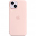 Apple iPhone 14 Plus Silicone Case with MagSafe - Chalk Pink (MPT73)