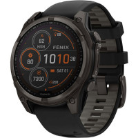 Garmin Fenix 8 47mm Solar Sapphire Carbon Gray DLC Titanium w. Black/Pebble Gray S. Band (010-02906-10/11) Garmin Fenix 8 47mm Solar Sapphire Carbon Gray DLC Titanium w. Black/Pebble Gray S. Band (010-02906-10/11)