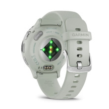 Garmin Venu 3S Silver S. Steel Bezel w. Sage Gray Case and S. Band (010-02785-01)