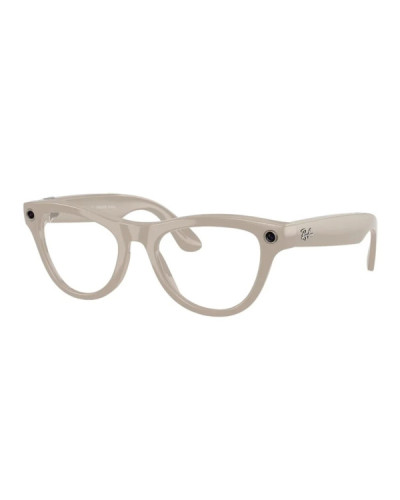 Ray-Ban Meta Skyler Standard - Shiny Chalky Gray / Clear Sapphire Transition (RW4010 6700MF 52-20)