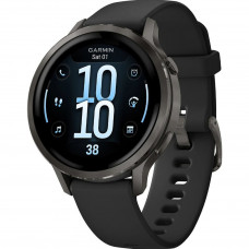 Garmin Venu 4 41mm Slate with Black Silicone Band (010-03013-02)