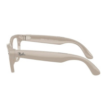 Ray-Ban Meta Skyler Standard - Shiny Chalky Gray / Clear Sapphire Transition (RW4010 6700MF 52-20)