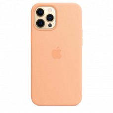 Apple iPhone 12 Pro Max Silicone Case with MagSafe - Cantaloupe (MK073)