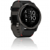 Garmin Venu 2 Slate with Black Leather Band (010-02430-21)