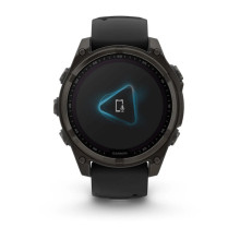 Garmin Fenix 8 47mm Solar Sapphire Carbon Gray DLC Titanium w. Black/Pebble Gray S. Band (010-02906-10/11)