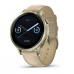 Garmin Venu 4 41mm Lunar Gold with Light Sand Leather Band (010-03013-03)