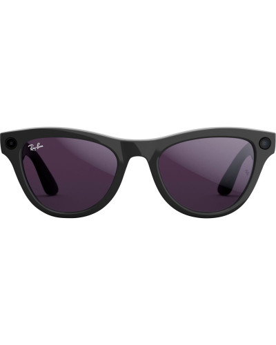 Ray-Ban Meta Skyler Shiny Black/Amethyst Transitions (RW4010 601/CH 52-20)