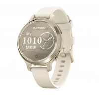 Garmin Lily 2 Active Lunar Gold with Bone Silicone Band (010-02891-00)