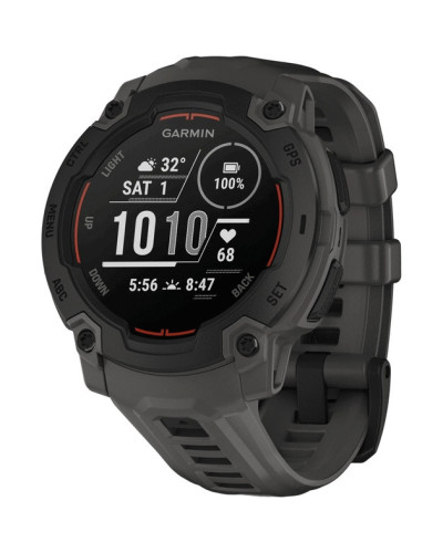 Garmin Instinct E 45mm Black with Charcoal Band (010-02933-00)