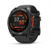 Garmin Fenix 8 51mm AMOLED Slate Gray with Black Silicone Band (010-02905-00)