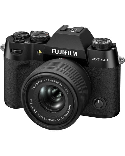 Fujifilm X-T50 kit 15-45mm f/3,5-5,6 Black (16828741)