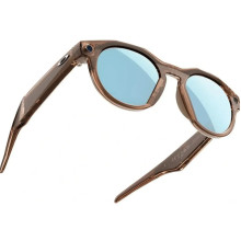 Oakley Meta HSTN Brown Smoke Lens color Deep Water Polarized (OW8002-0651)