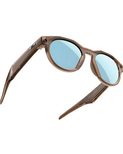 Oakley Meta HSTN Brown Smoke Lens color Deep Water Polarized (OW8002-0651)