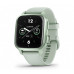 Garmin Venu Sq 2 Metallic Mint Aluminum Bezel with Cool Mint Case and Silicone Band (010-02701-02/12)