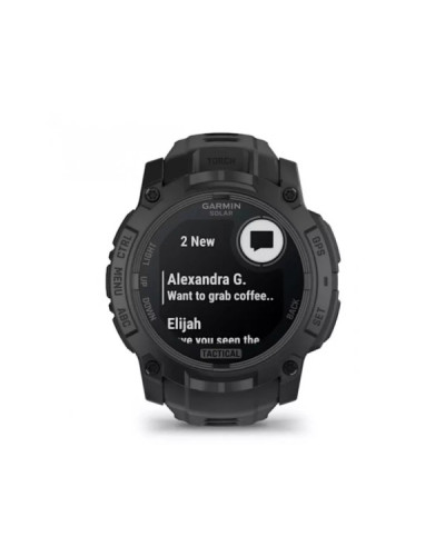 Garmin Instinct 3 50mm Solar Tactical Edition Black with Black Band (010-02935-50)