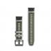 Garmin Ремінець QuickFit 22 Watch Bands Silicone - Fog Gray/Moss (010-13280-08)