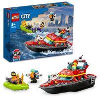 LEGO City Човен пожежної бригади (60373)