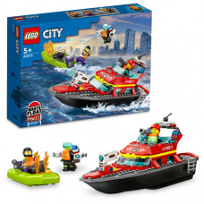 LEGO City Човен пожежної бригади (60373)