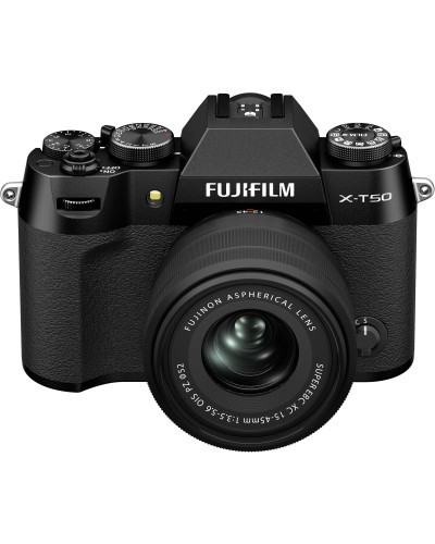 Fujifilm X-T50 kit 15-45mm f/3,5-5,6 Black (16828741)