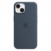 Apple iPhone 14 Silicone Case with MagSafe - Storm Blue (MPRV3)