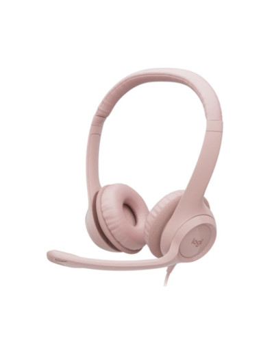 Logitech H390 USB Rose (981-001281)