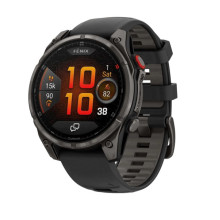 Garmin Fenix 8 Pro 47 mm AMOLED Carbon Gray DLC Titanium with Black/Pebble Gray (010-03198-00/01)